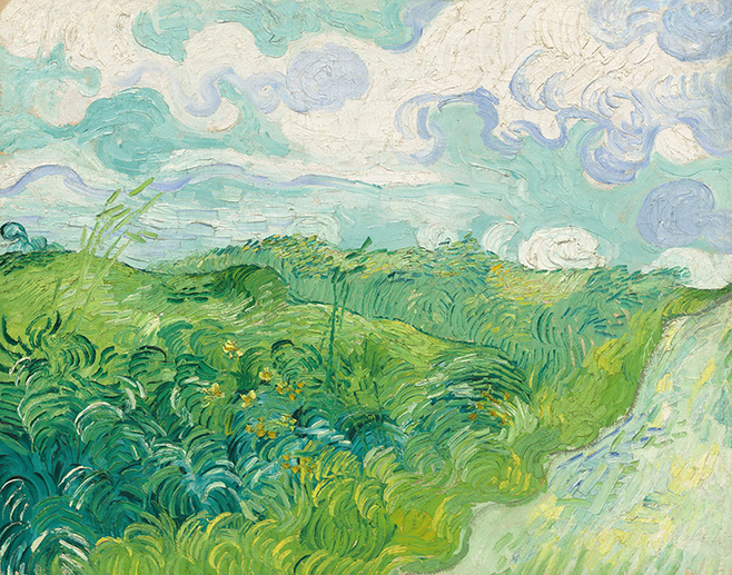 梵高高清油画素描作品集画册图片风景静物临.