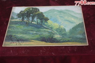 1979年无款精品油画小品一幅 38x28cm