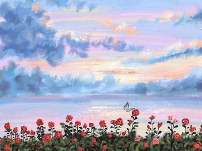 “油画棒下的风景”