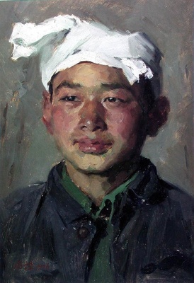 靳尚谊人物油画作品欣赏