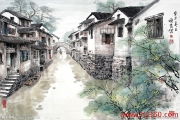 东阳市江北品美工艺品厂 数字油画图册60*150的视觉盛宴