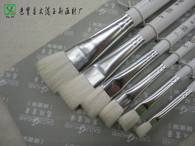 探寻文港画笔魅力 厂家直销的高品质羊尾平油画笔