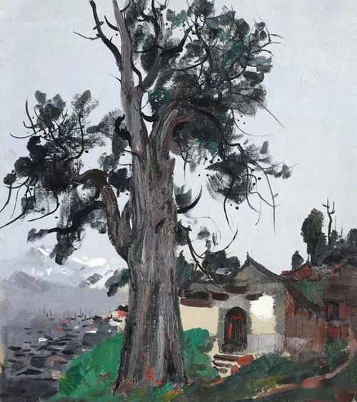 吴冠中高清精品油画100幅